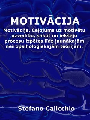 cover image of Motivācija